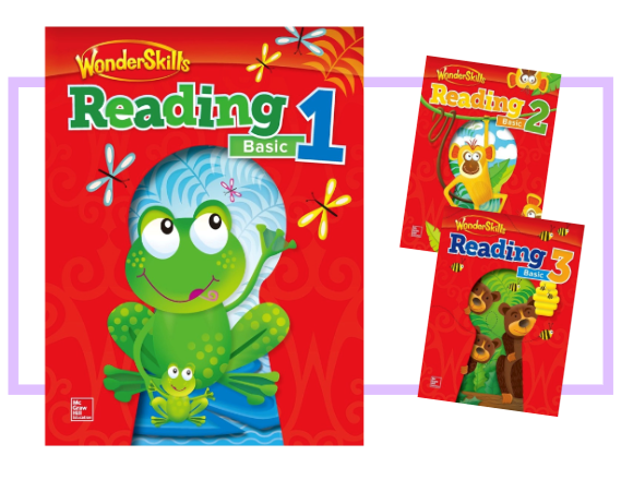 Wonder Skills Reading Basic 교재 표지